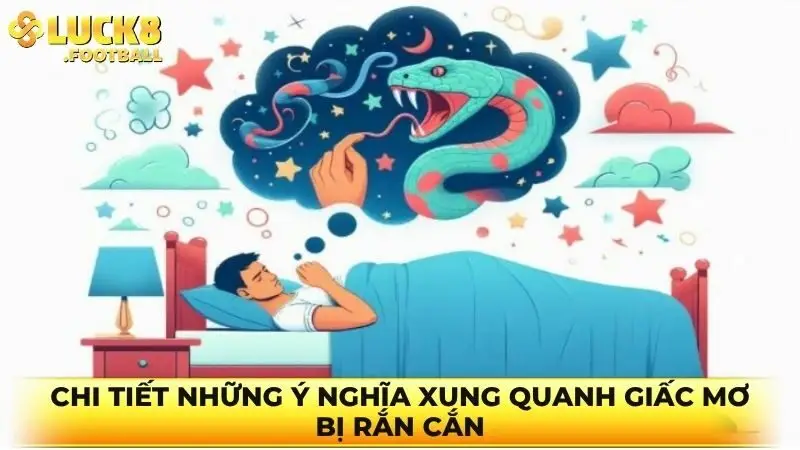 Chi tiết những ý nghĩa xung quanh giấc mơ bị rắn cắn